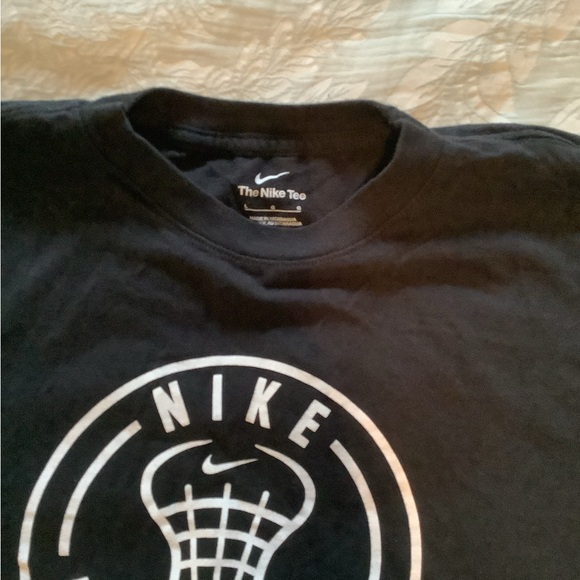 Nike Men's Black Lacrosse Tee - Picture 2 of 2